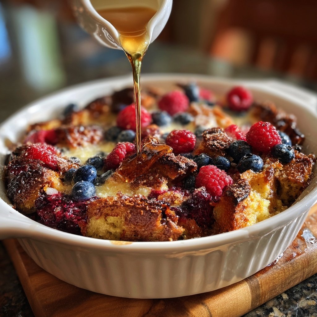 Baked French Toast Casserole With Berries