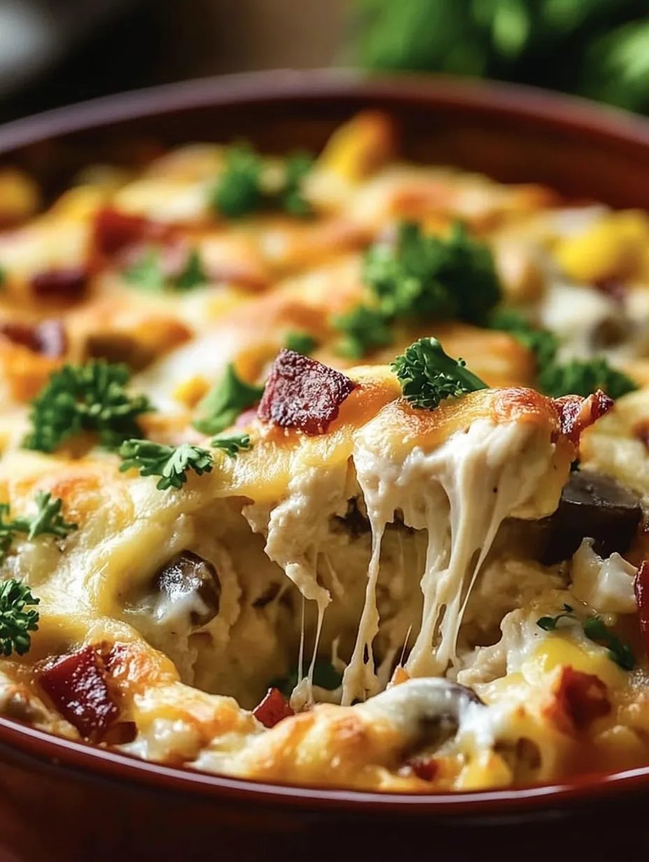 Easy Low Carb Chicken Casserole