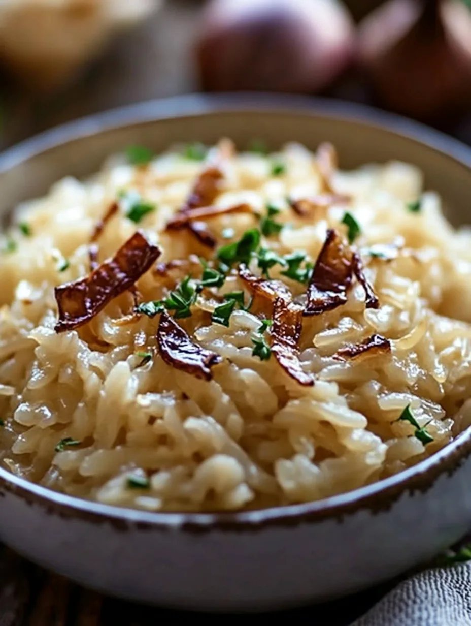 French Onion Butter Rice
