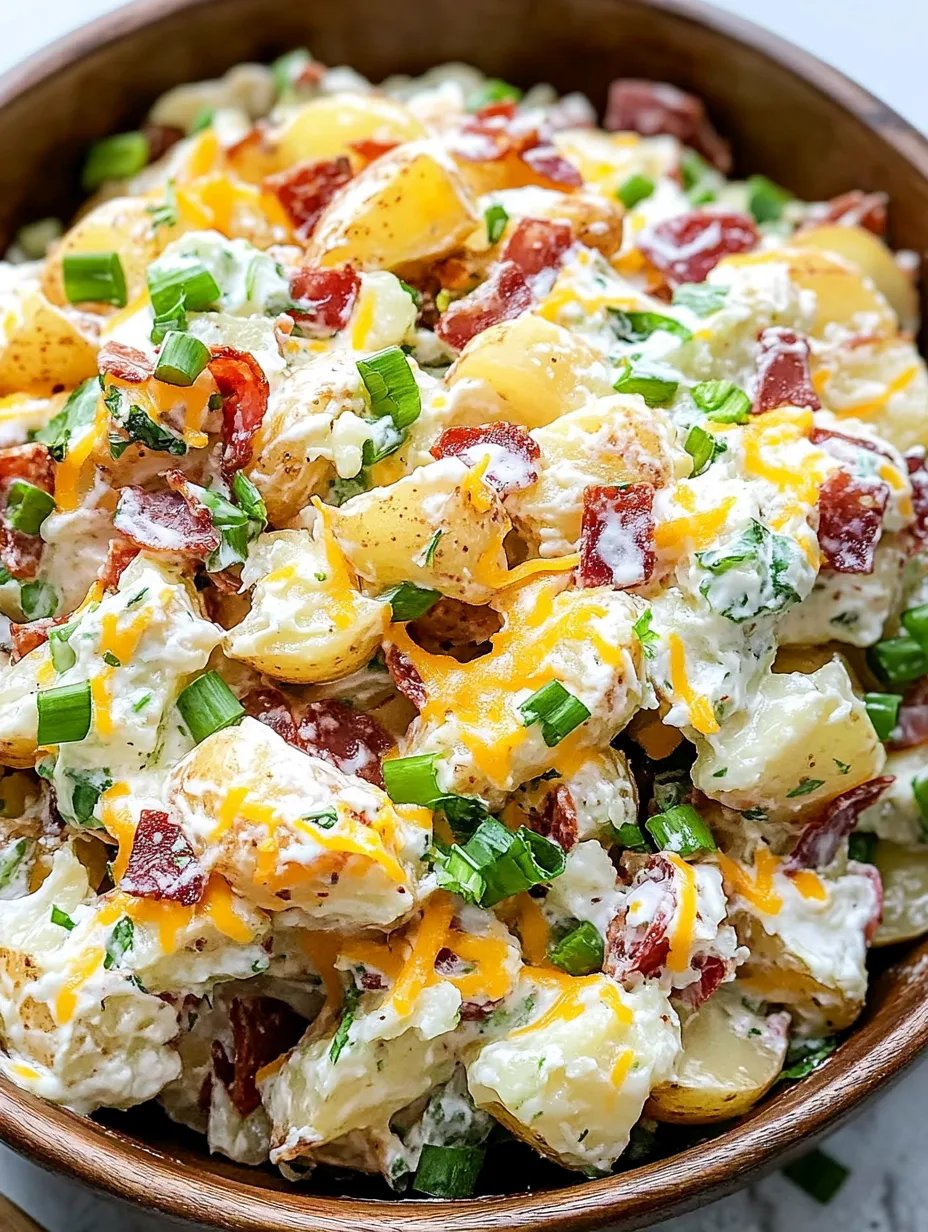 Loaded Potato Salad (a Baked Potato Salad!)