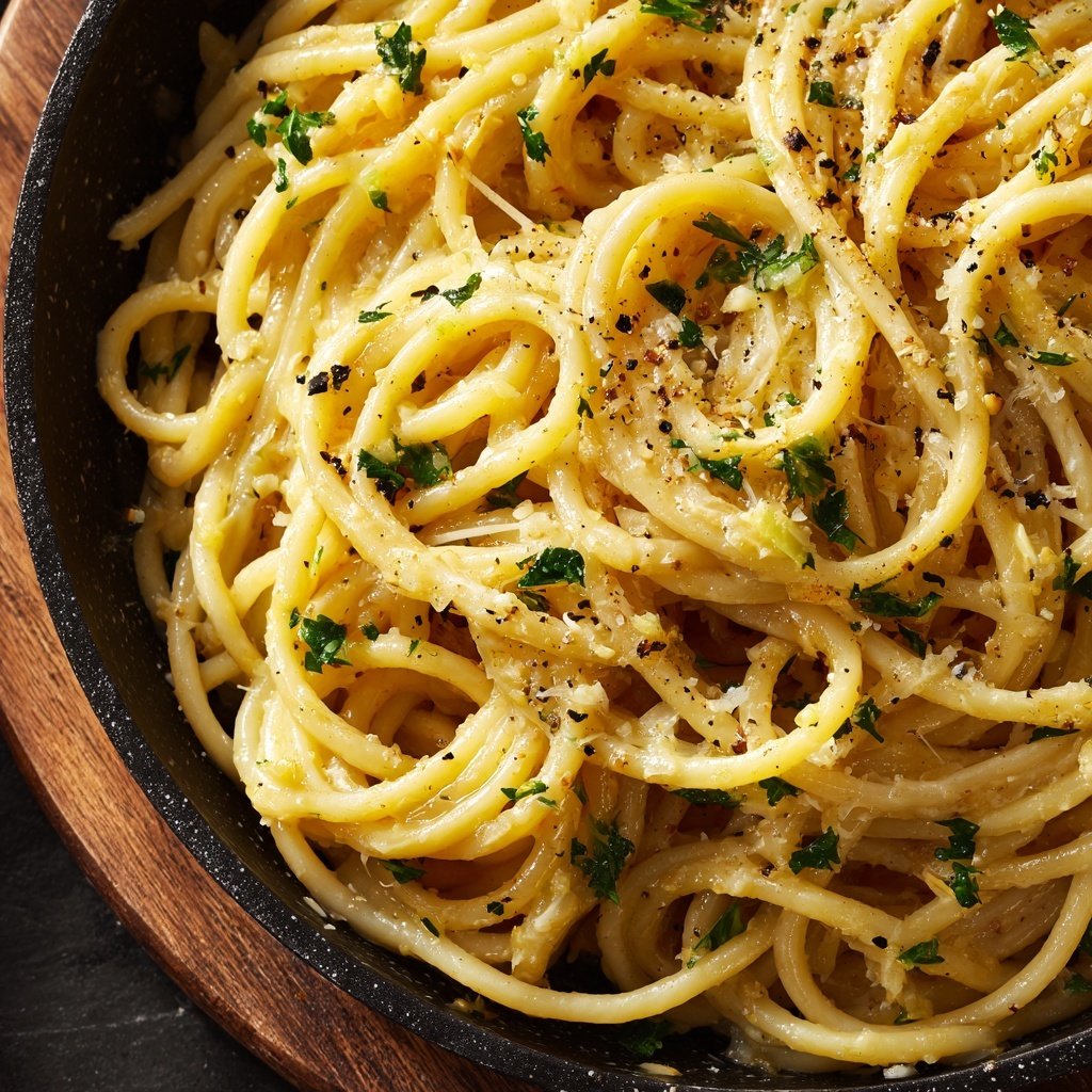 Quick & Easy 15-Minute Garlic Pasta