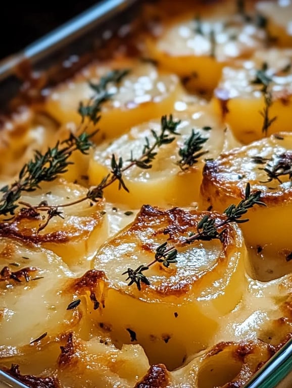French Onion Potato Bake