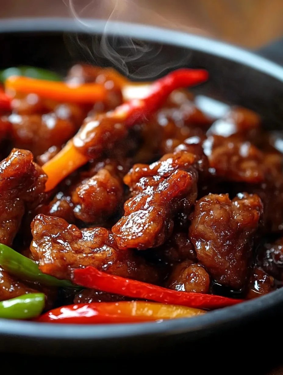 Crispy Chilli Beef with Sweet Chilli