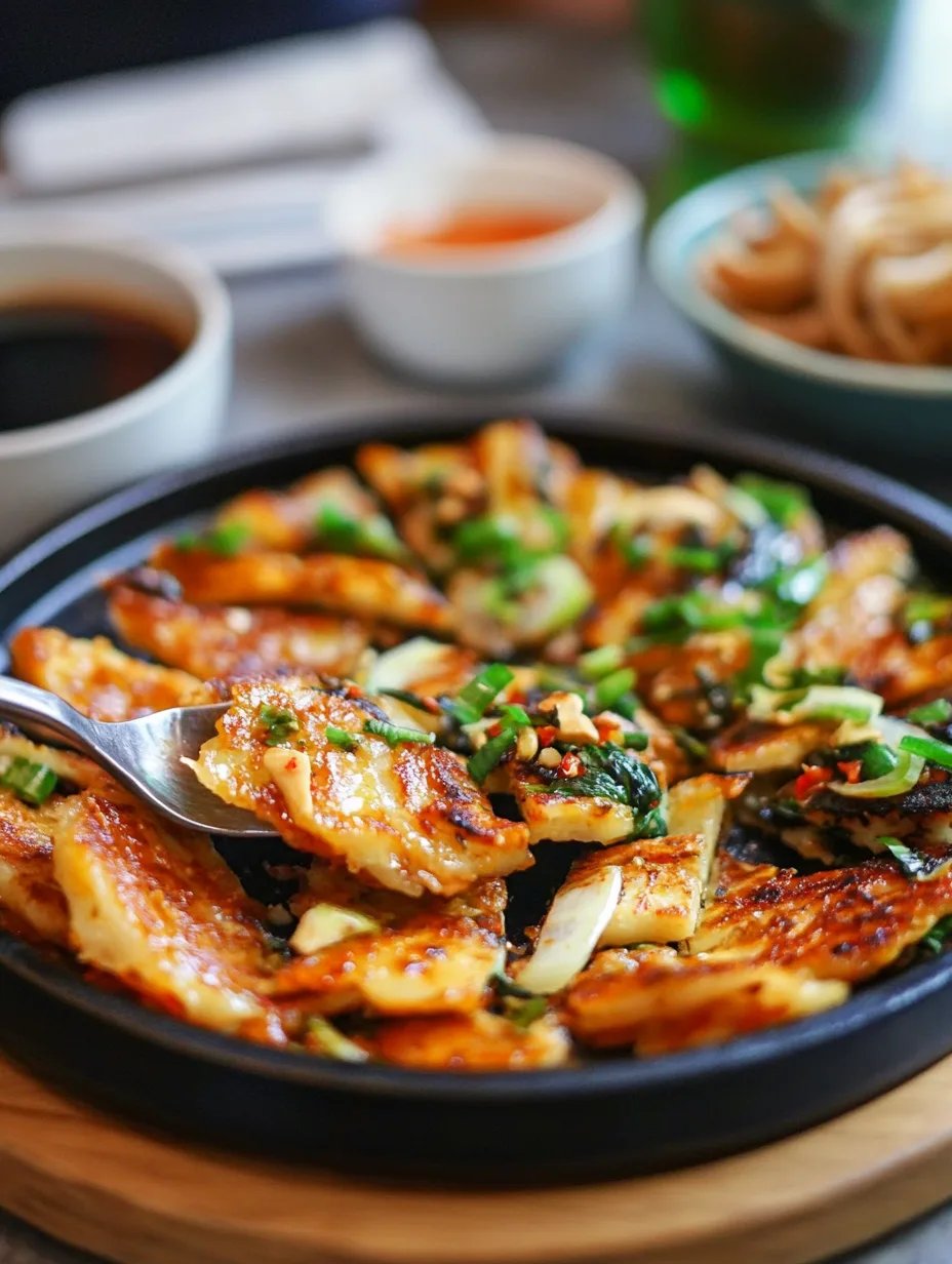 Korean Pancakes (Pajeon)