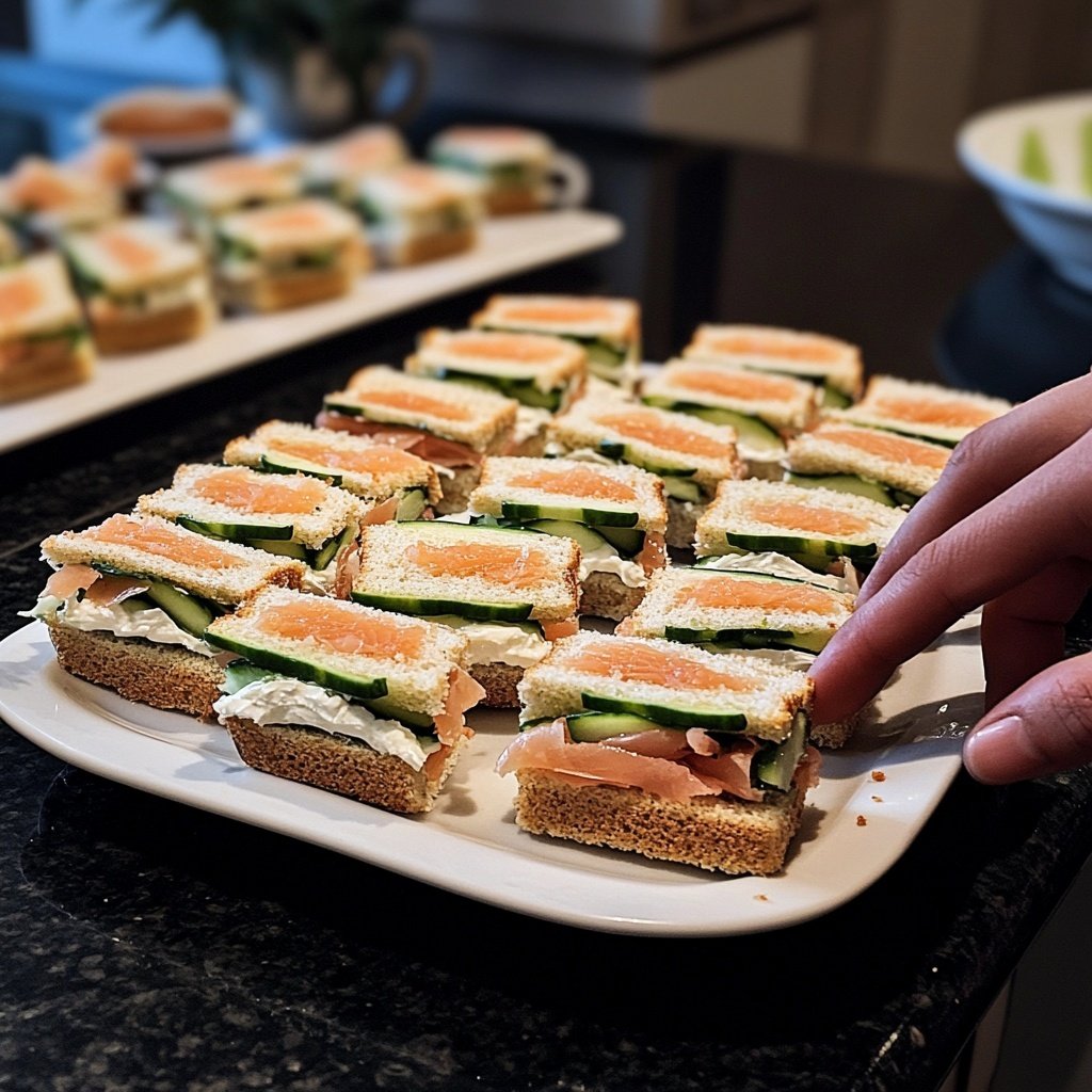 Tea Sandwiches Savory Finger Food Ideas