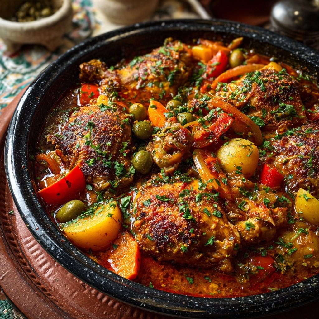 Global Flavors Moroccan Chicken Tagine