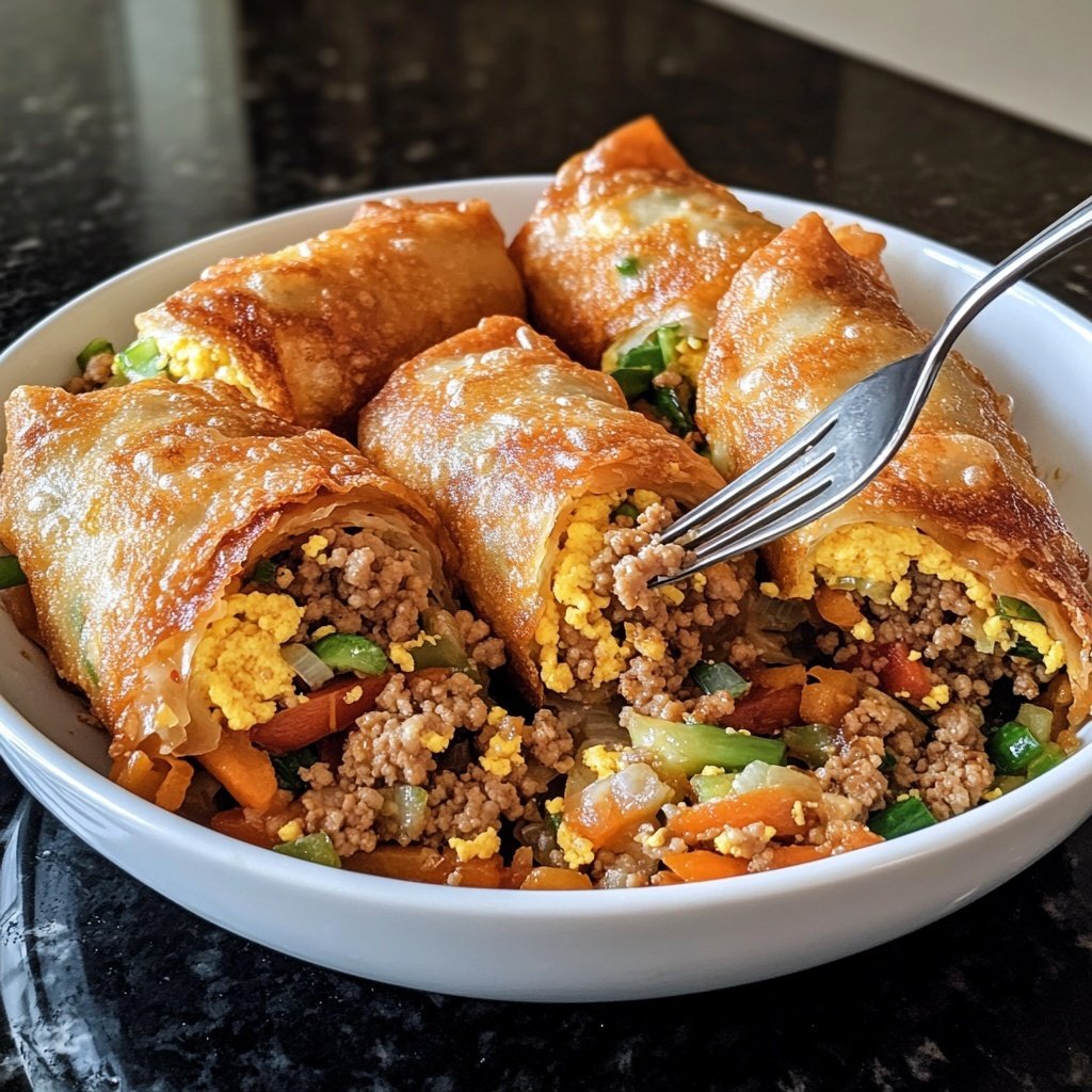 Easy Egg Roll in a Bowl (Low-Carb Recipe)