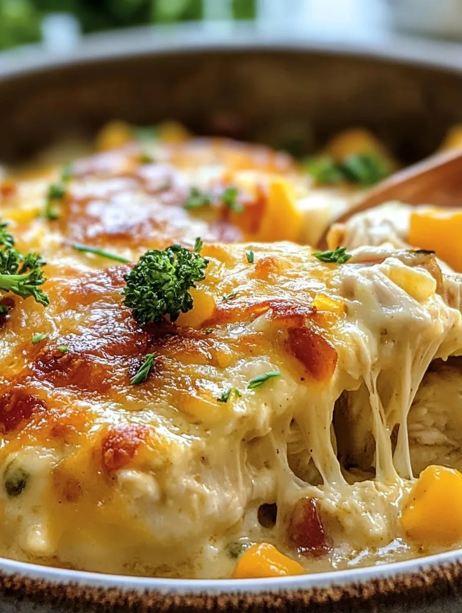 Creamy Low Carb Chicken Casserole